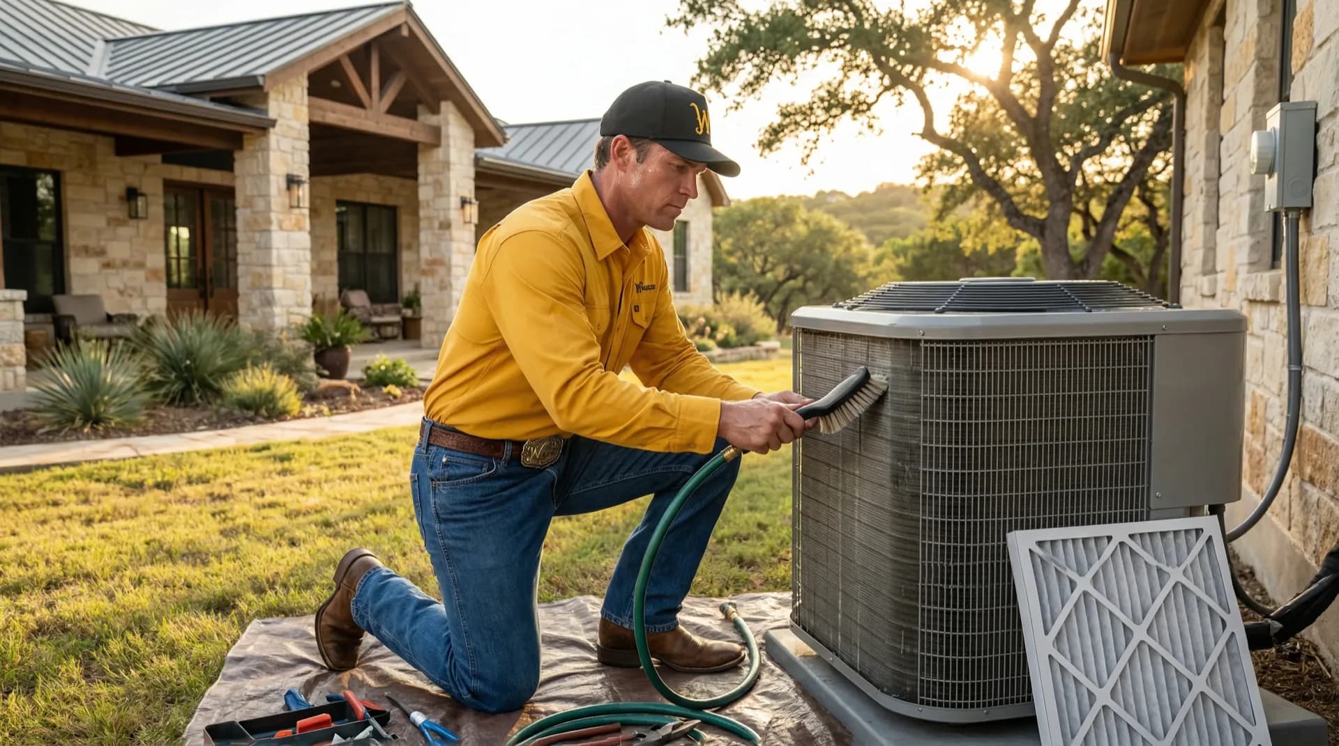 AC Maintenance service in Von Ormy - Wrangler Air Conditioning